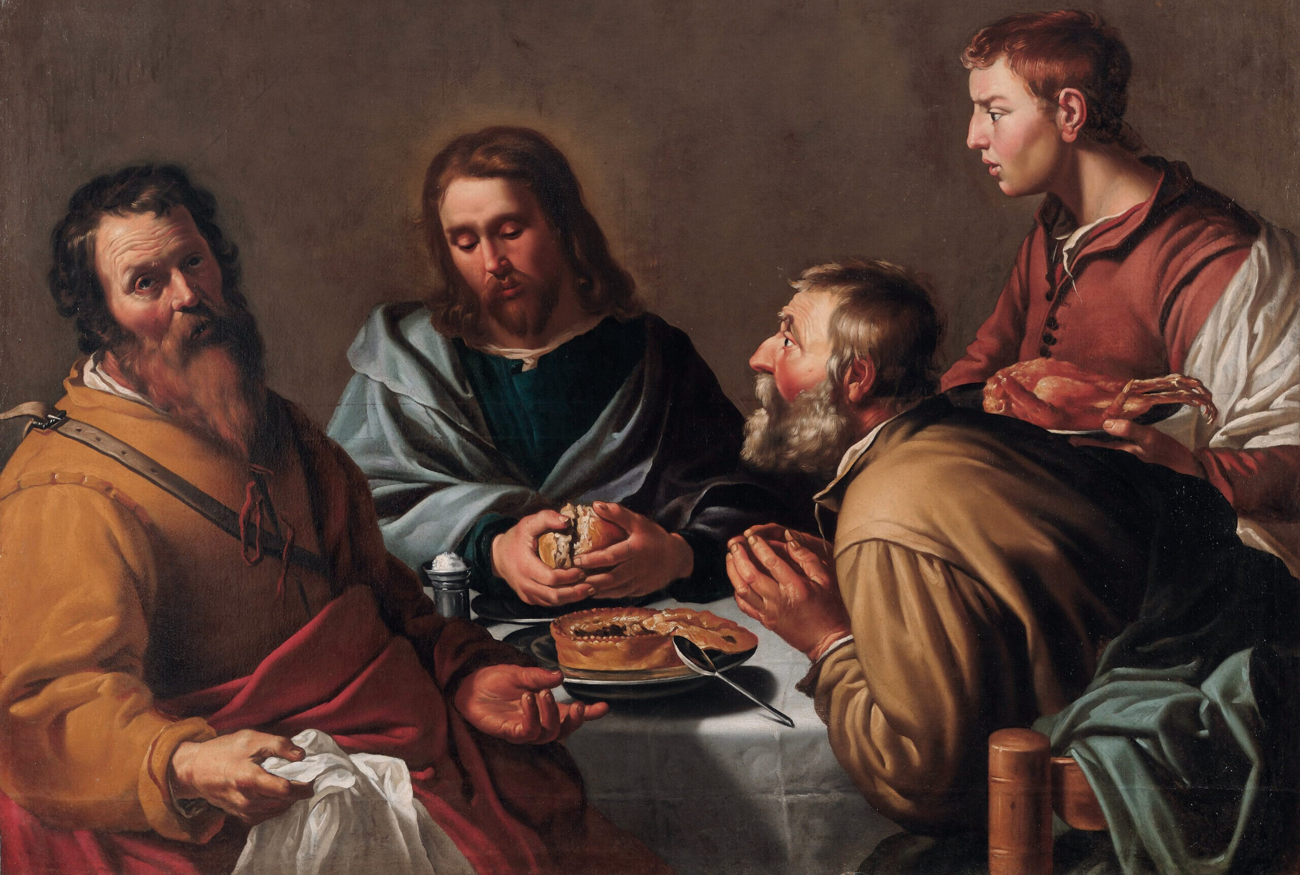 Lambert Jacobsz, "Wieczerza w Emaus"