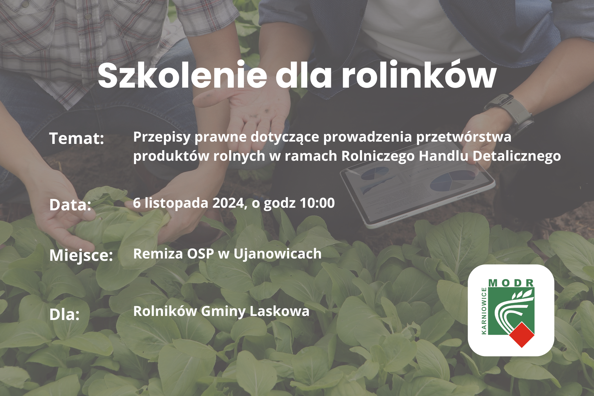 Szkolenie dla rolników