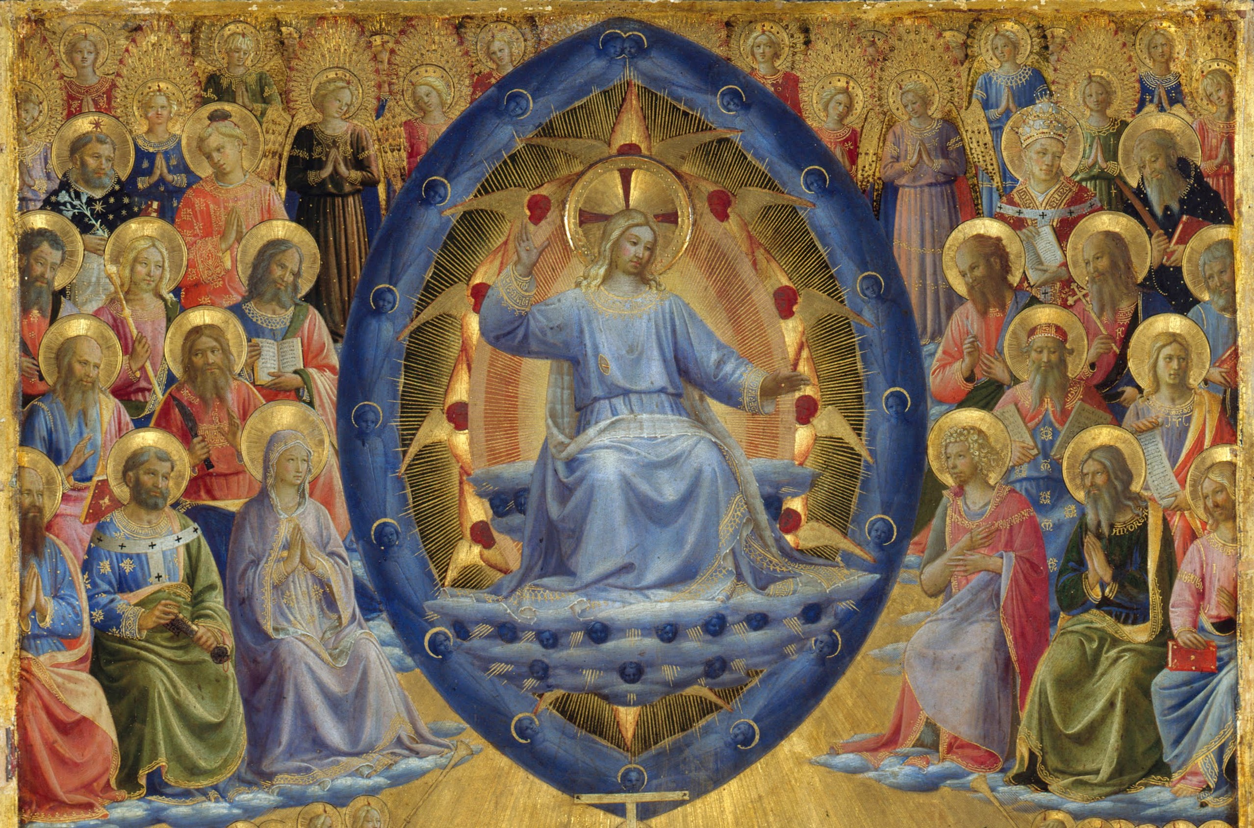 Fra Angelico - Sąd ostateczny (fragment)