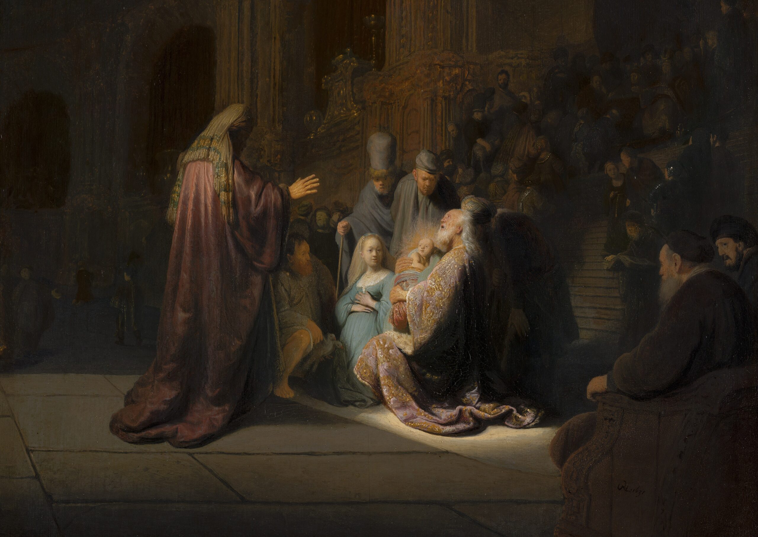 Rembrandt van Rijn, Pieśń pochwalna Symeona