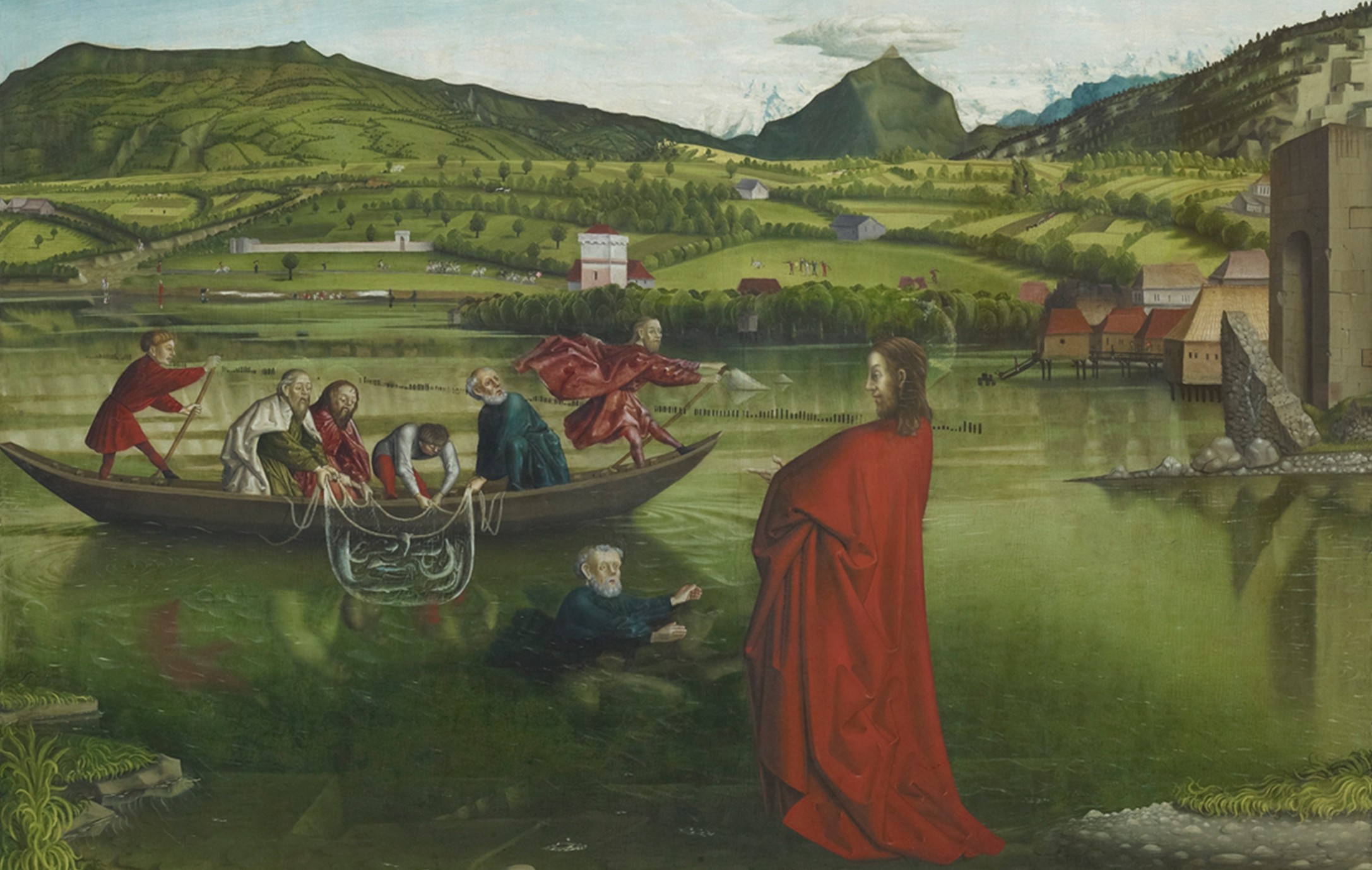 Cudowny połów, Konrad Witz