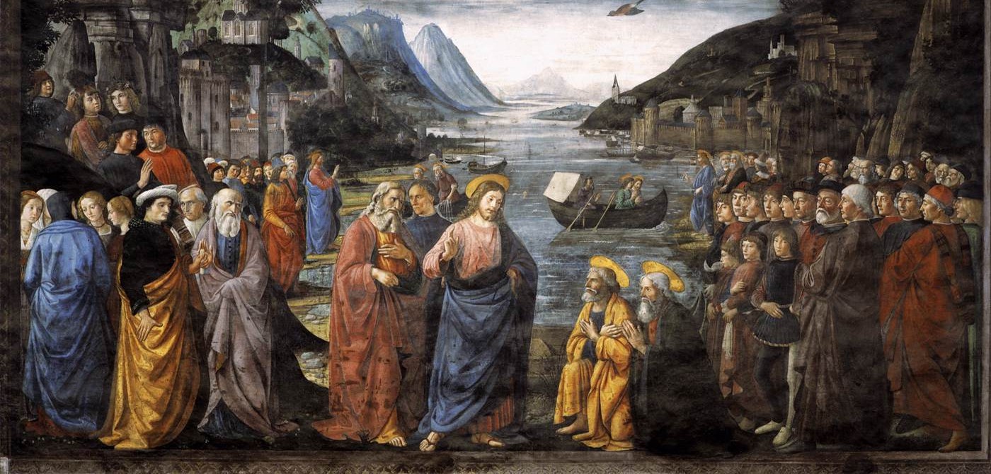 Powołanie apostołów, Domenico Ghirlandaio