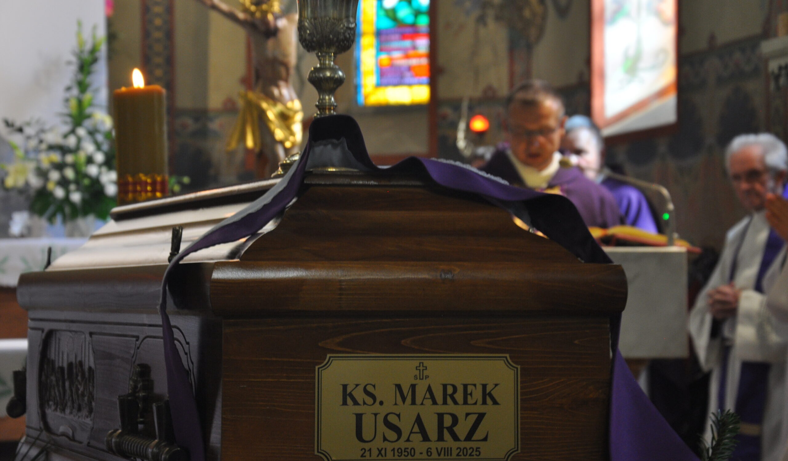 Msza Święta Żałobna w int. ks. Marka Usarza