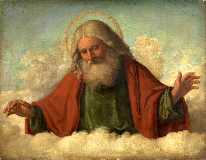 Giovanni Batista Cima, „Bóg Ojciec”.
