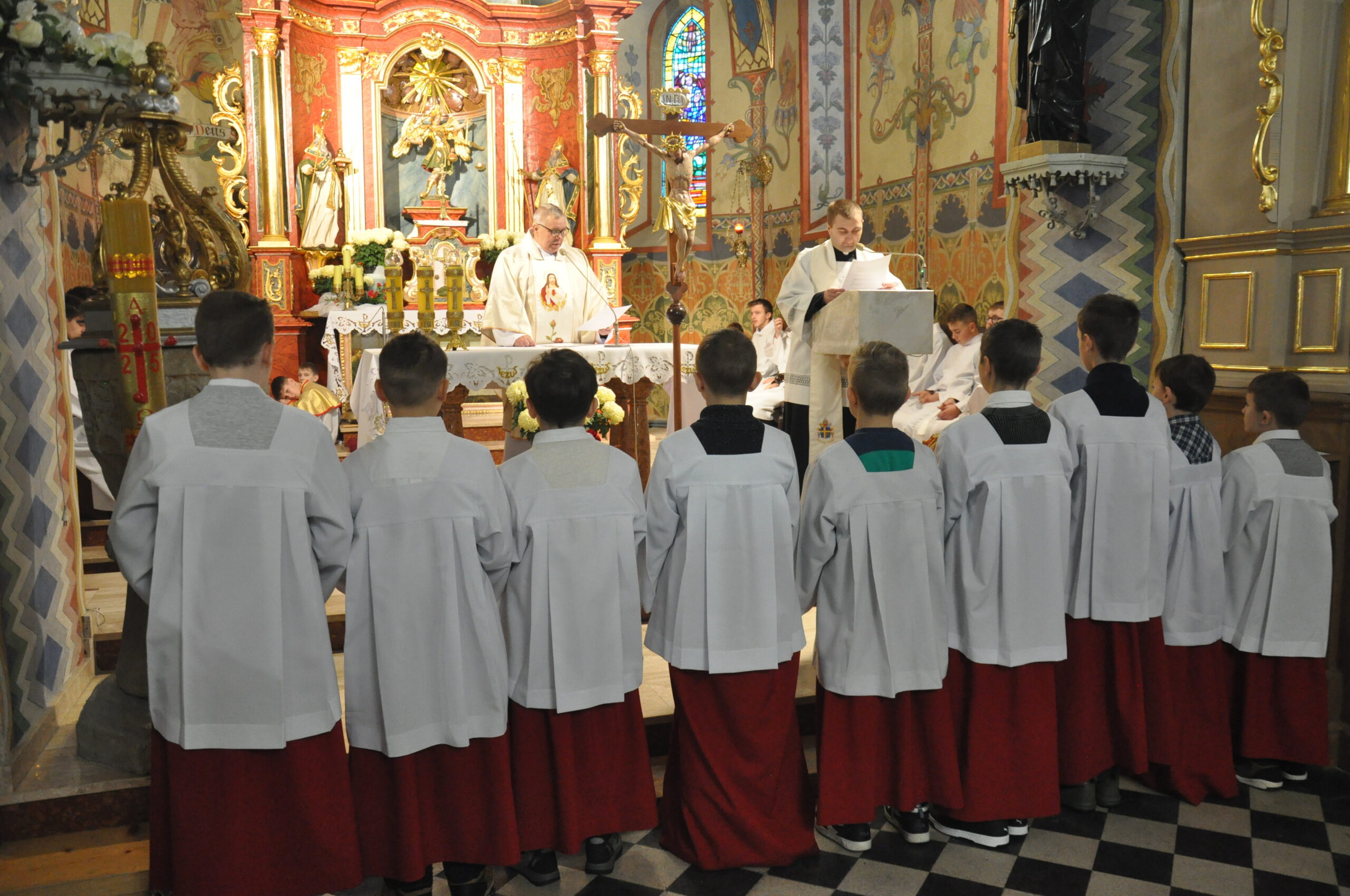 Uroczystość Chrystusa Króla – przyjęcie ministrantów